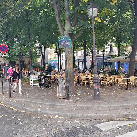 Studio bien équipé au calme à Montmartre París Exterior foto